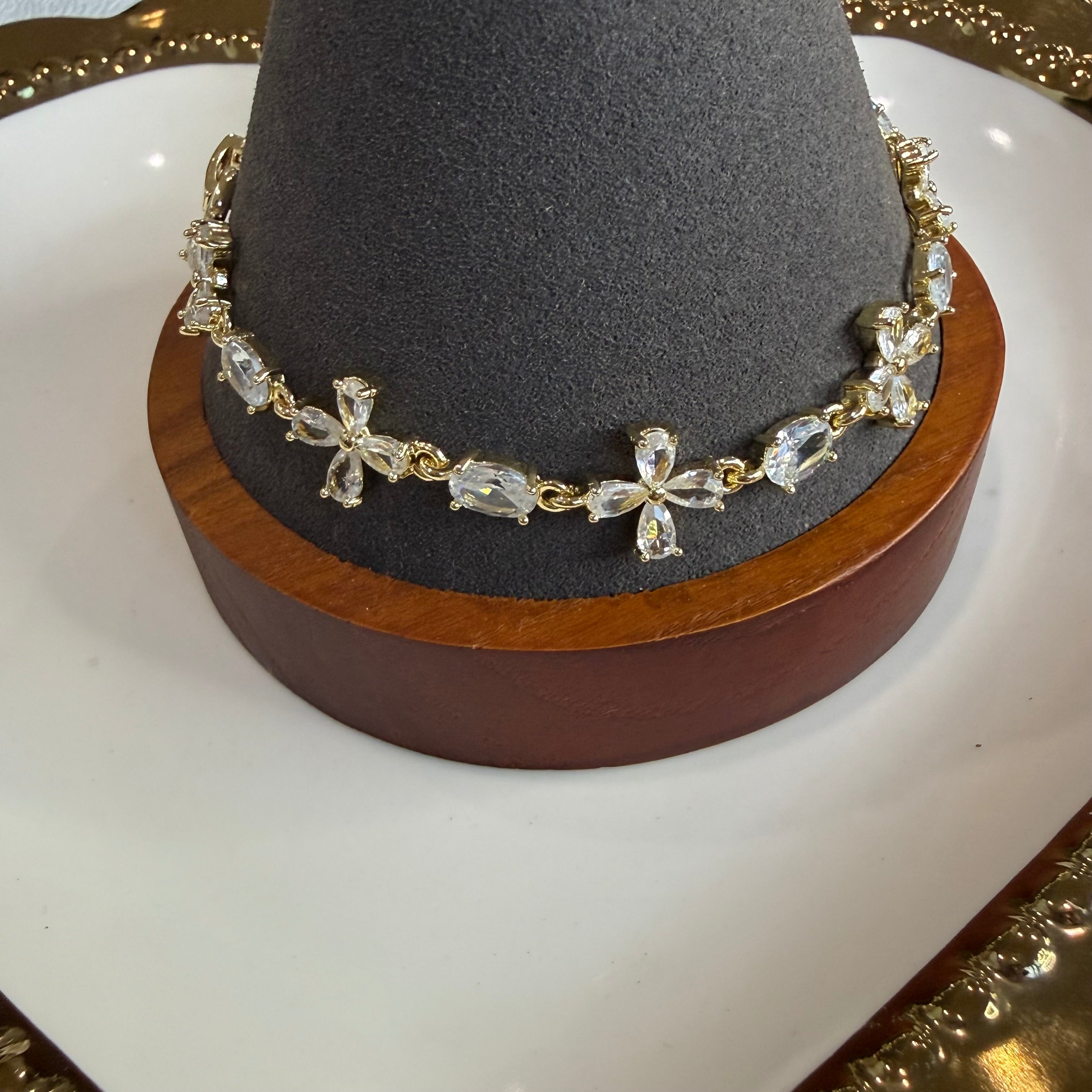 Gold plated bracelet