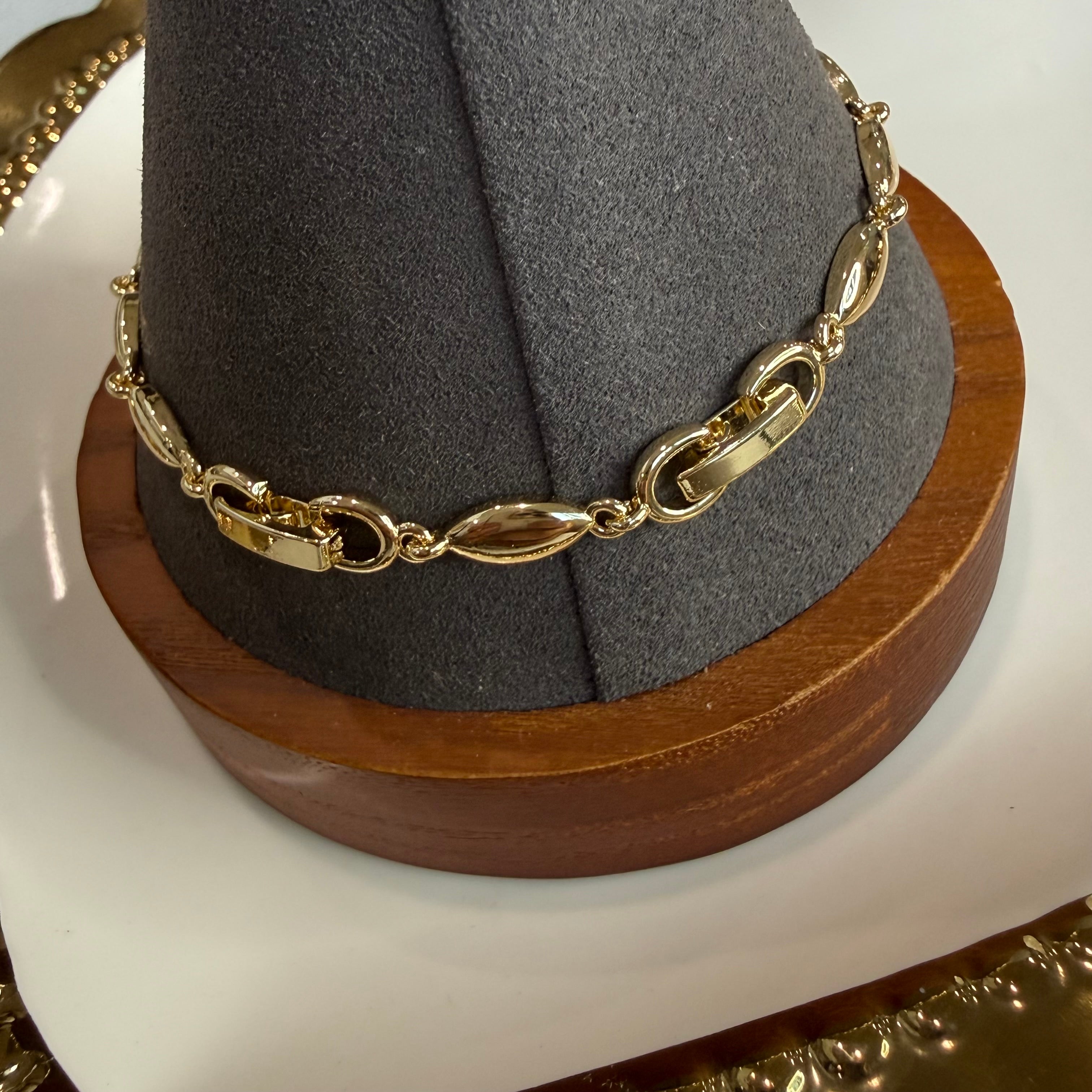 Gold plated bracelet