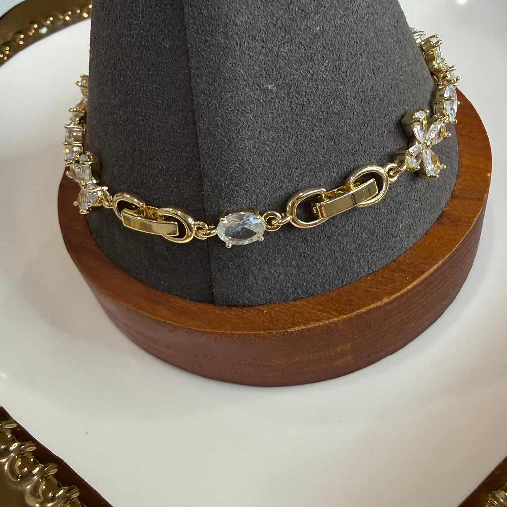 Gold plated bracelet