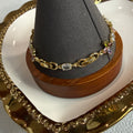 Gold plated bracelet