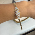 Gold plated bracelet
