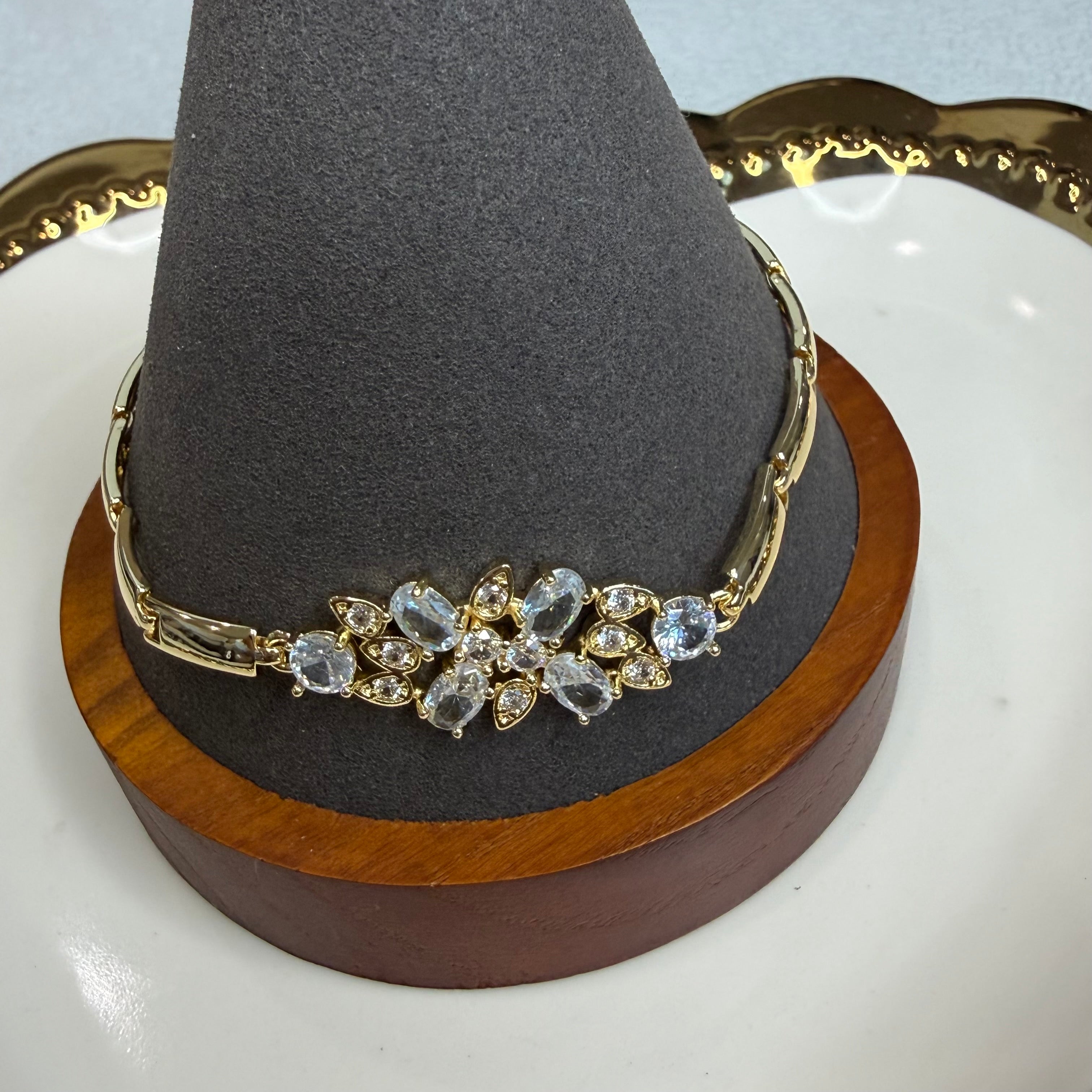 Gold plated bracelet