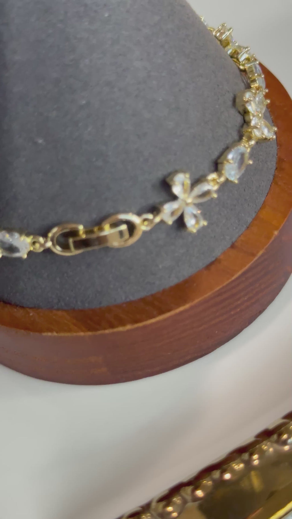 Gold plated bracelet
