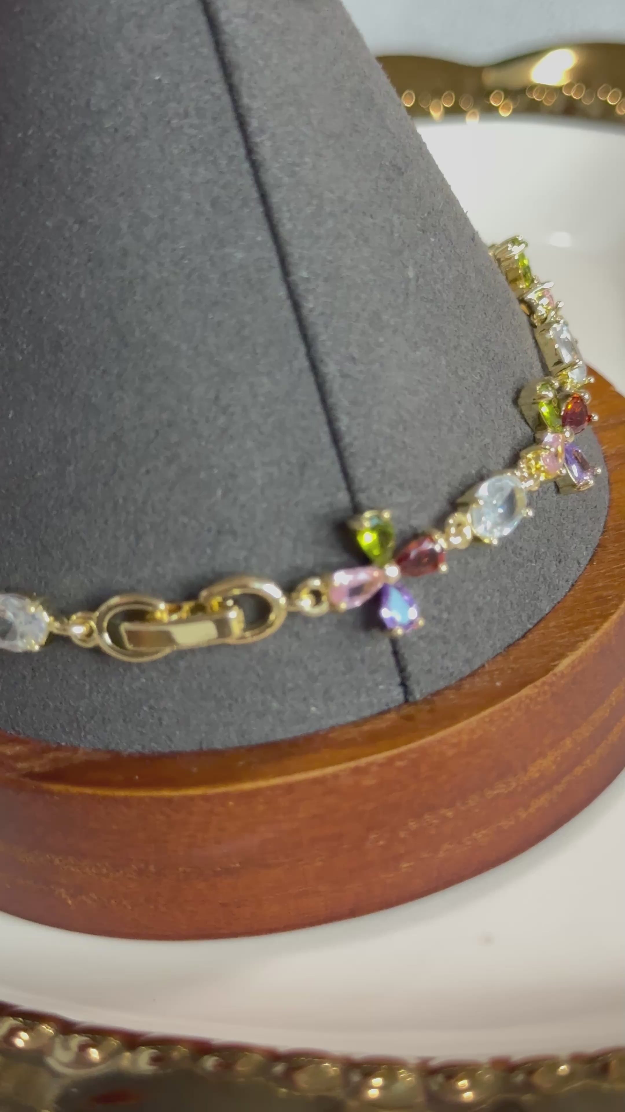 Gold plated bracelet